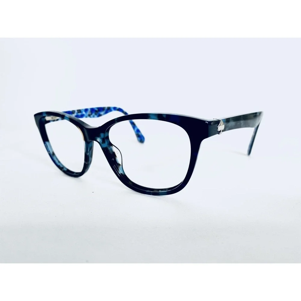 NEW Kate Spade Blue Tortoise Cat Eye Glasses Atalina XP8 51 16 135
